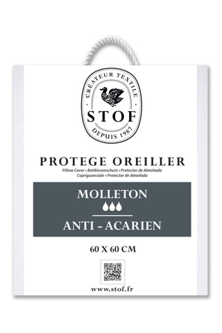 Protector de almohada Serena - Blanco