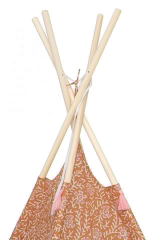 Tipi de álamo Wapi - 120 x 120 x 160 cm - Naranja