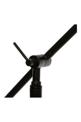 Lámpara de pie Arc - Negro - 155 cm