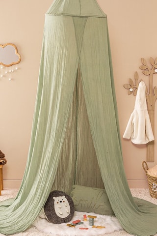 Dosel de cama - Marrón - 250 x 50 x 350 cm