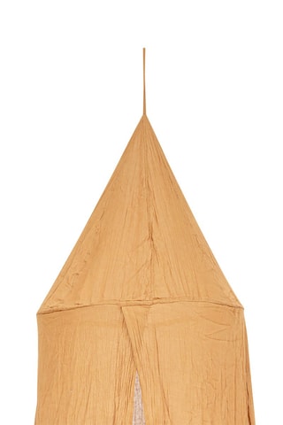 Dosel de cama - Marrón - 250 x 50 x 350 cm