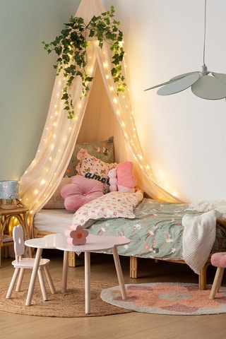 Dosel de cama - Rosa - 250 x 50 x 350 cm