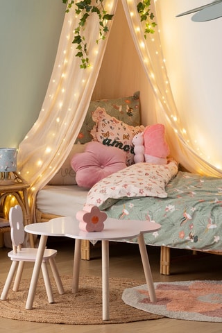 Dosel de cama - Rosa - 250 x 50 x 350 cm