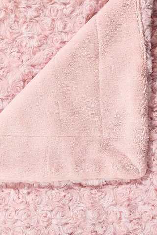 Manta Four - Rosa - 120 x 0,1 x 160 cm