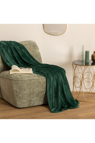 Manta Flanel - Verde - 180 x 130 x 0,6 cm