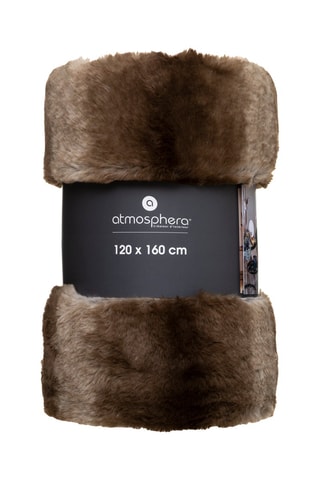 Manta - Marrón - 120 x 160 cm