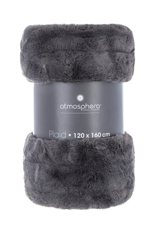 Manta - Gris oscuro - 120 x 160 cm