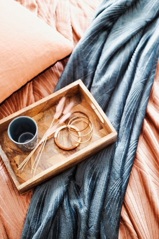 Manta Embos - Rosa - 150 x 125 x 1 cm