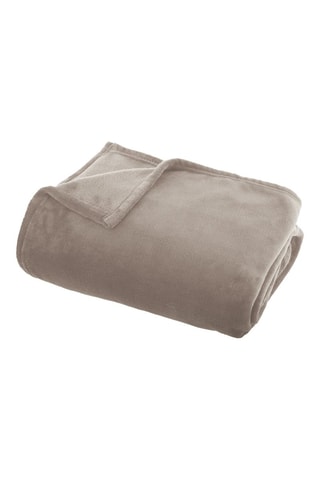 Manta Flanel - Beige - 150 x 125 x 1 cm