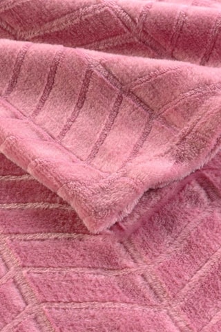 Manta Arya - Rosa - 180 x 220 cm