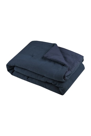 Manta Coline - Azul marino