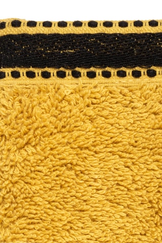 2 manoplas de baño Joia - Ocre - 15 x 21 cm