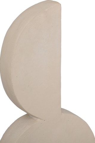 Figura decorativa Leya - Bege - 25 x 13 x 95 cm