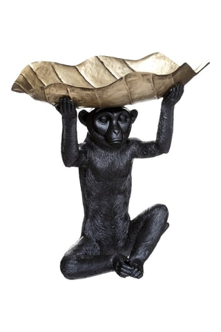 Mono decorativo Colby - Negro - 34,5 x 17 x 36 cm