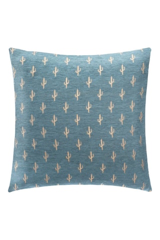 Funda de cojín Cactus - Azul ­- 40 x 40 x 1,2 cm