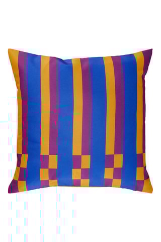 Funda de cojín Pia - Azul rey - 40 x 0,2 x 40 cm