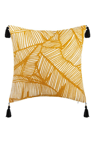 Funda de cojín Tropik - Ocre - 40 x 1,5 x 40 cm