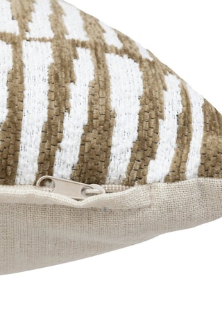 Funda de cojín Jeni - Caqui - 40 x 40 x 1 cm