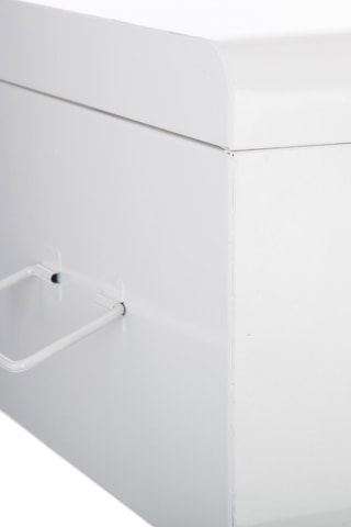 2 cajas de organización Metal - Blanco