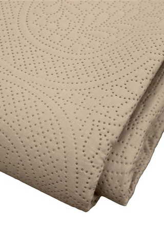 Colcha y fundas de almohada Romane - Marrón