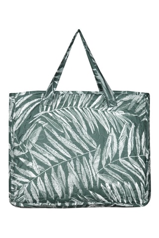 Colcha y funda de almohada Manisa - Verde y blanco