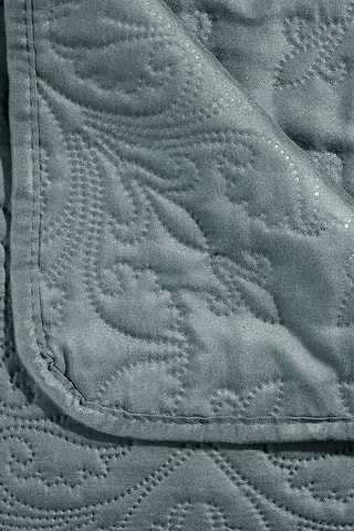 Juego de colcha Dolce - Azul verdoso