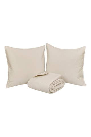 Juego de colcha Lilou - Marfil