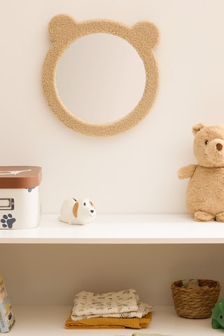 Espejo Ours - Beige - 33,5 x 33,5 x 2,3 cm
