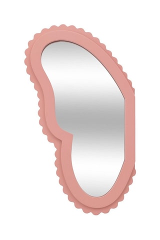 2 espejos Anna - Rosa - 37 x 1,2 x 37 cm