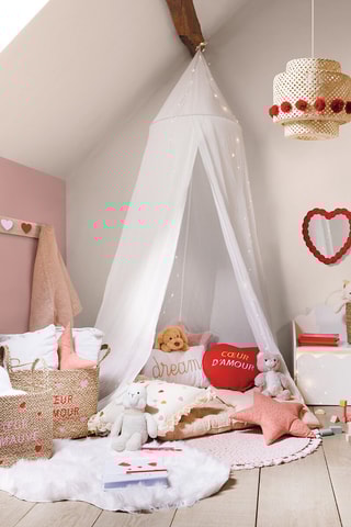 Espejo Amour - Rojo - 31 x 1,8 x 33 cm