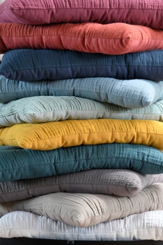 Cojín de silla Coline - Mostaza - 38 x 38 cm