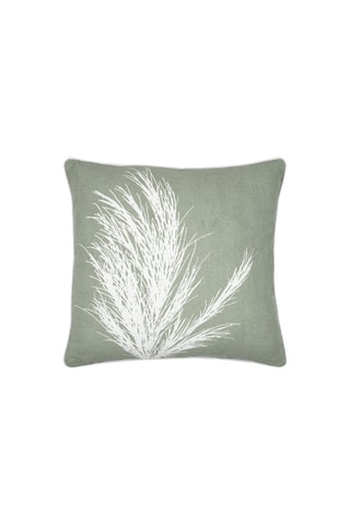 Almofada Coralia - Verde e branco - 40 x 40 cm