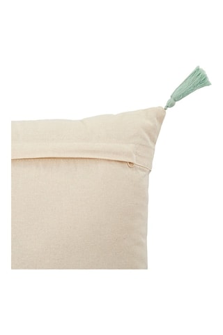 Cojín Ikat - Crudo - 38 x 38 x 10 cm