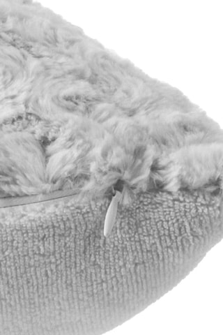 Cojín Bouclee - Gris - 45 x 45 x 7 cm