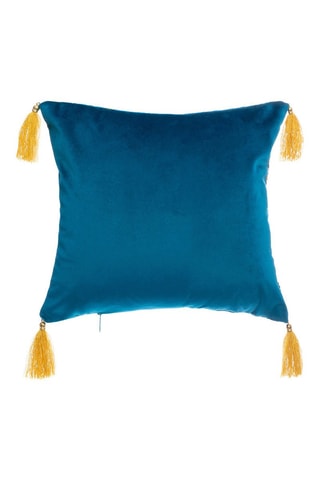 Cojín Glitter - Azul ­- 40 x 14 x 40 cm