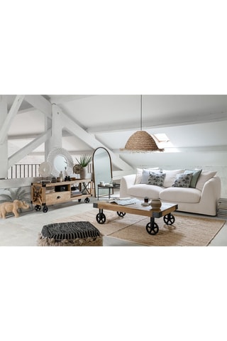 Cojín Linah - Verde - 45 x 12 x 45 cm