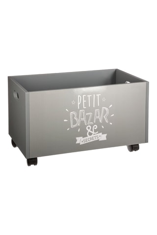 Baúl con ruedas Bazar - 48 x 28 x 28 cm