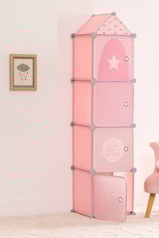 Columna de organización Rose - 140 x 34 x 32 cm