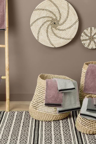 Toalla de tocador Joia - Rosa - 30 x 50 cm