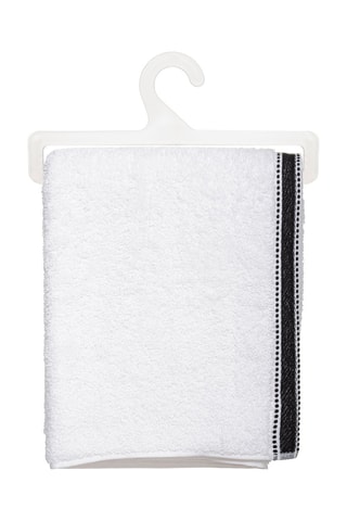 Toalla de ducha Joia - Blanco - 70 x 130 cm