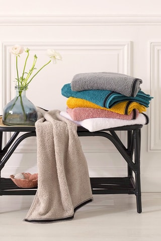 Toalla de ducha Joia - Blanco - 70 x 130 cm