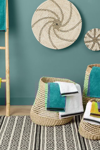 Toalla de ducha Joia - Blanco - 70 x 130 cm