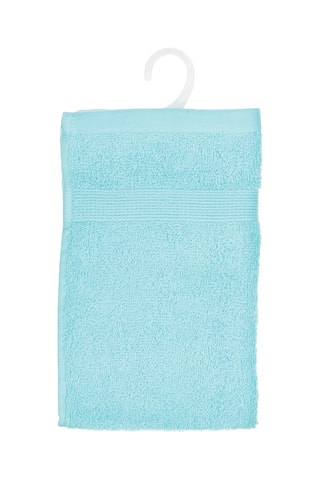 Toalla de tocador - Turquesa - 50 x 30 cm