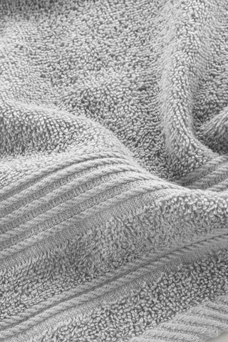 Serviette invité Tendresse - 30 x 50 cm - Gris