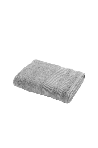 Toalla de ducha Tendresse - Gris perla - 70 x 130 cm