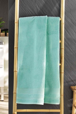 Toalla de ducha Tendresse - Aguamarina - 70 x 130 cm