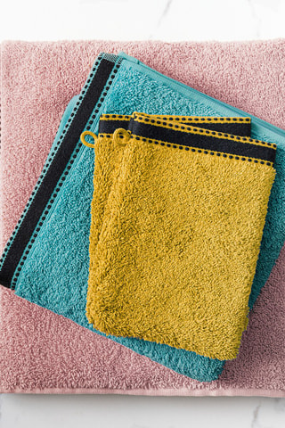 Toalla de tocador Joia - Azul pato - 30 x 50 cm