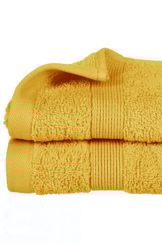 Toalla de tocador - Ocre - 30 x 50 cm