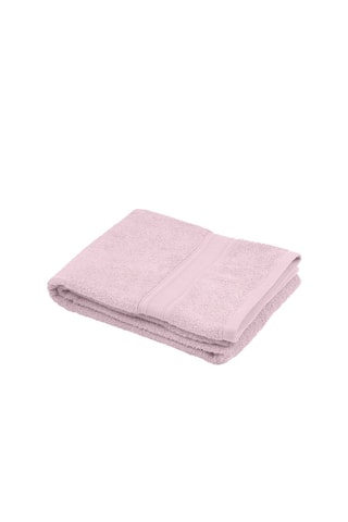 Toalla de ducha de algodón orgánico Lagune - Rosa - 70 x 140 cm