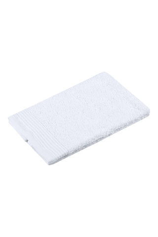 Toalla de tocador Lyla - Blanco - 30 x 50 cm